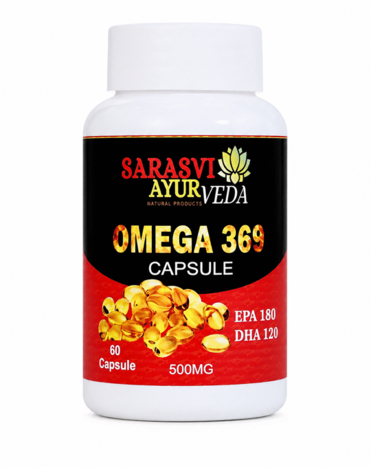 Omega 3-6-9 Softgel Capsule | Support Heart And Brain Health | 60 Capsule Bottle